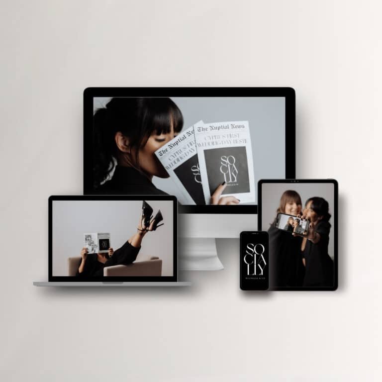 Socially Michelle & Co. website and CREATE project