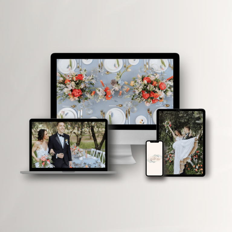Elizabeth Anne Weddings website and CREATE project