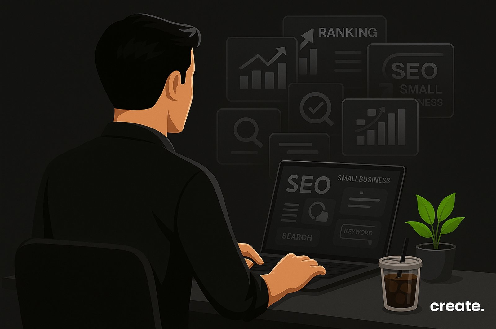 Create Digital Marketing agency in Cyprus supporting small businesses with SEO and full marketing packages