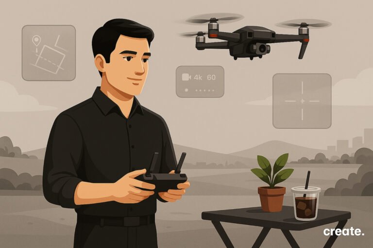 Affordable drone footage in Cyprus for real estate and business marketing by Create