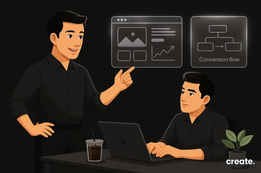 Website conversion optimisation by Create
