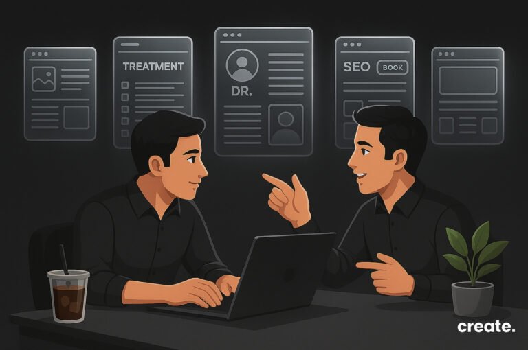 Professional medical and dental clinic website design that increases patient enquiries by Create