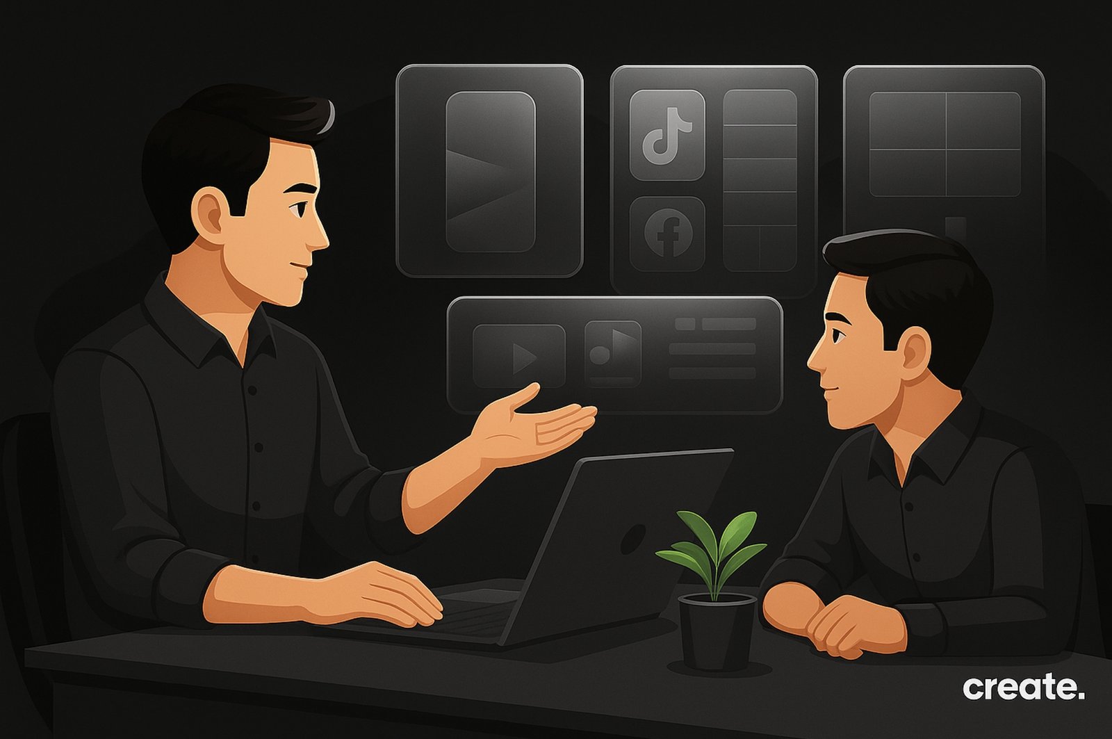 Graphic illustrating the effectiveness of short form video marketing across platforms like Instagram, TikTok, and Facebook for Cyprus real estate developers.