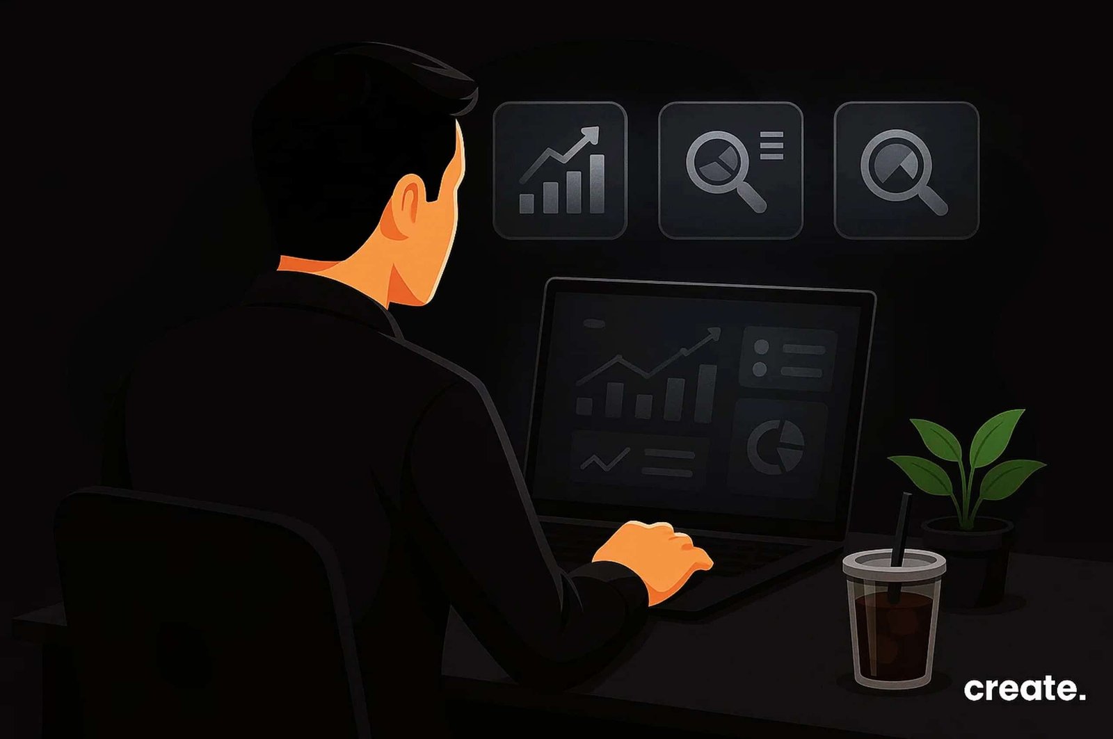 Digital marketing in Cyprus for 2026 showing how businesses grow online through web design, SEO, branding and performance marketing by Create