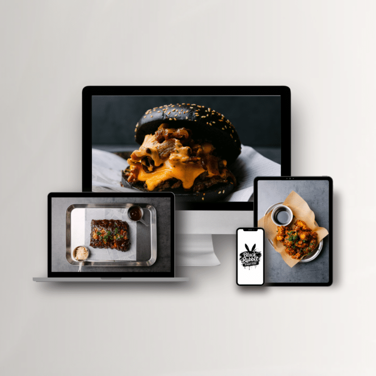 Black Rabbit Street Food website and CREATE project