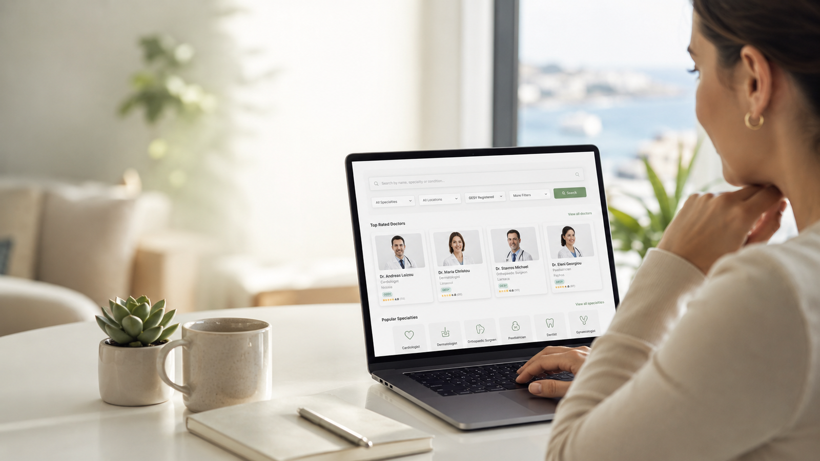 Doctors Cyprus healthcare SEO case study by Create