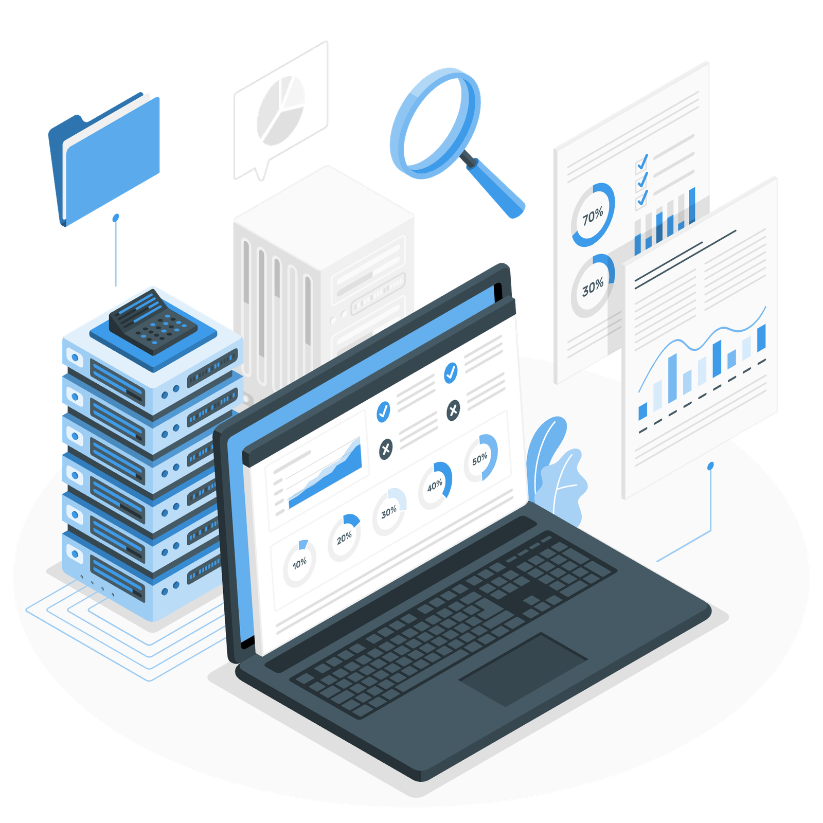 CRM analytics dashboard tracking leads, conversions and sales performance in Cyprus