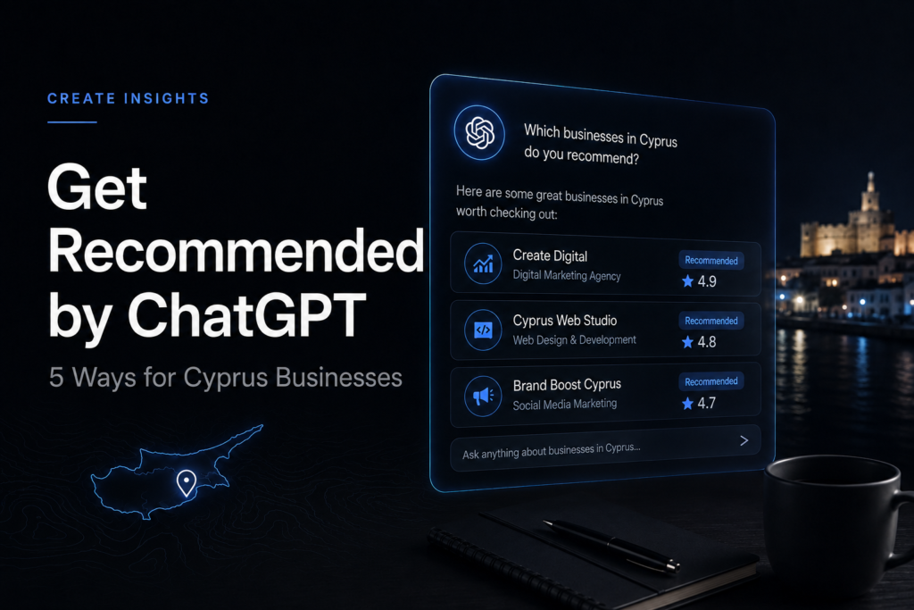 How Cyprus businesses can get recommended by ChatGPT and improve AI visibility