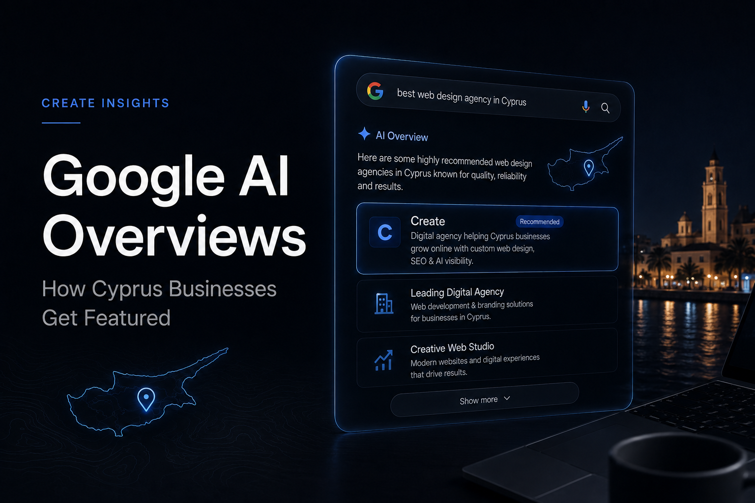 Google AI Overviews for Cyprus businesses and how to get featured