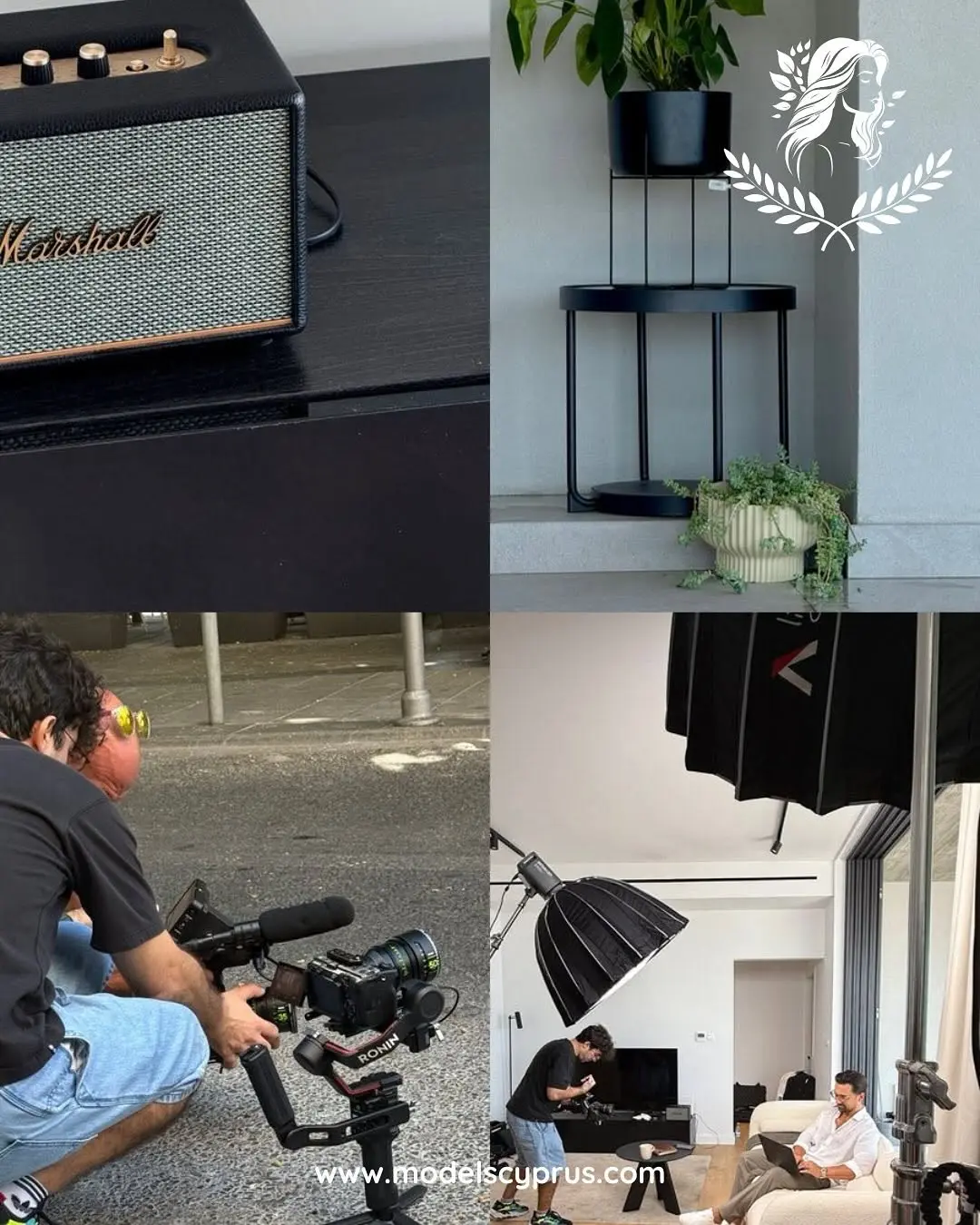 Behind the scenes of a Models Cyprus production in Limassol