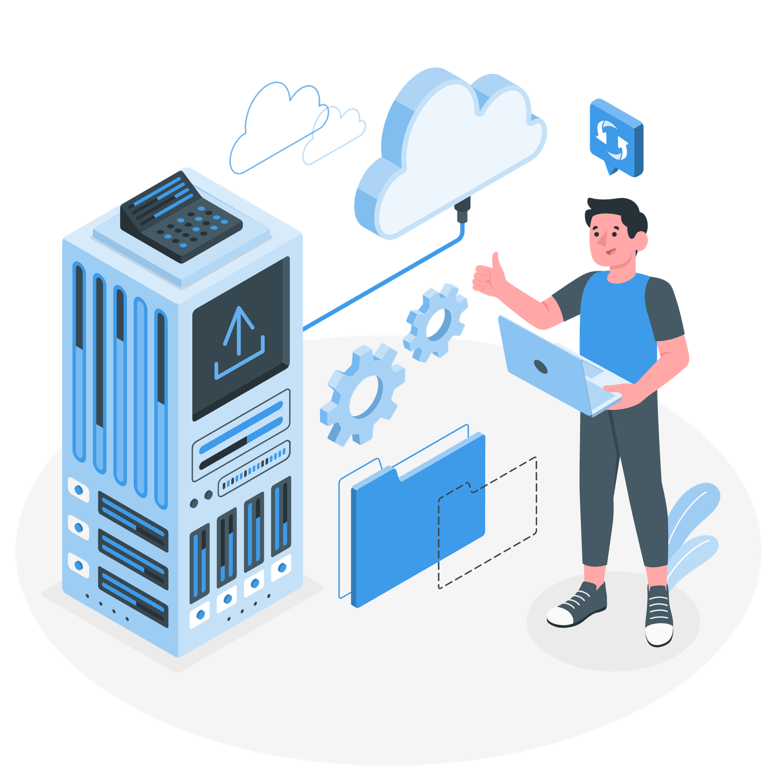 Managed website hosting with SSL and technical configuration in Cyprus