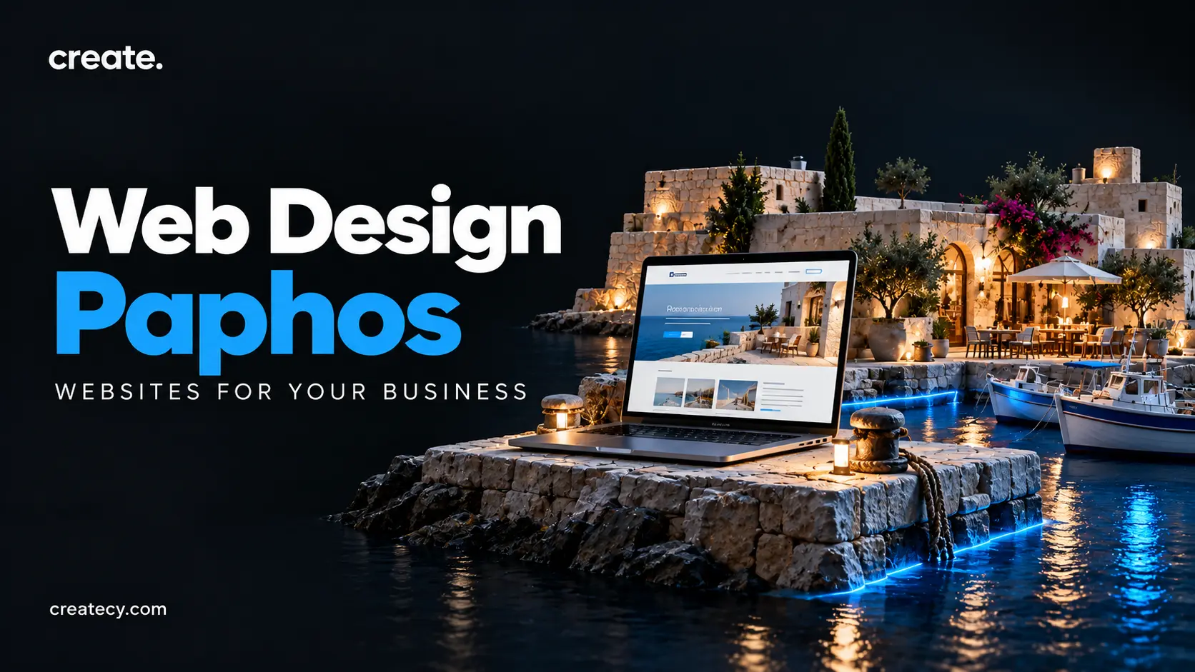 Εικονογράφηση CREATE: Σχεδιασμός Ιστοσελίδων στην Πάφο: Επιχειρηματικές Ιστοσελίδες από την CREATE