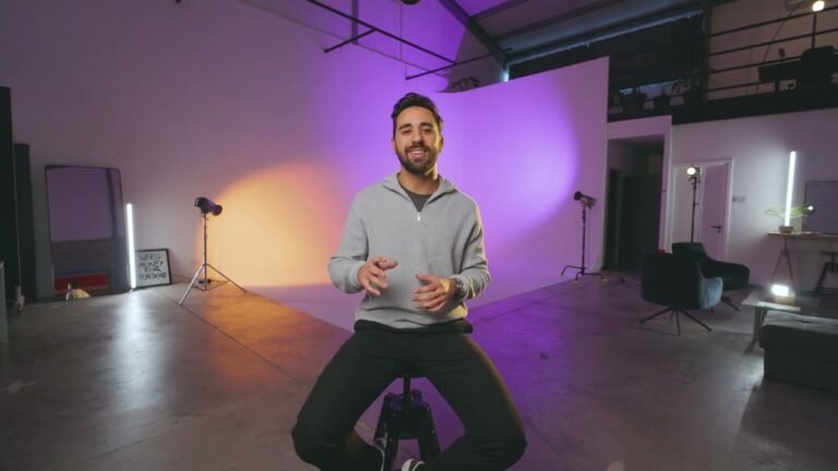 Multians presenter in the production studio